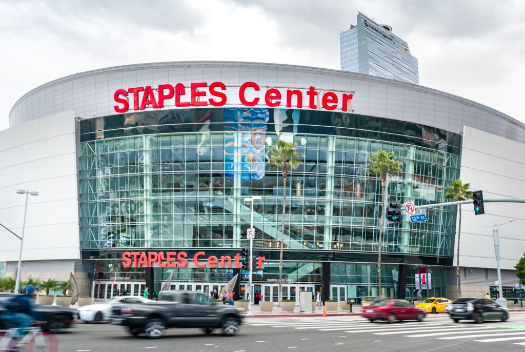 Staples Center. Now named Crypto.com Arena