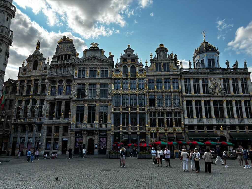 Grand Place on a summer day