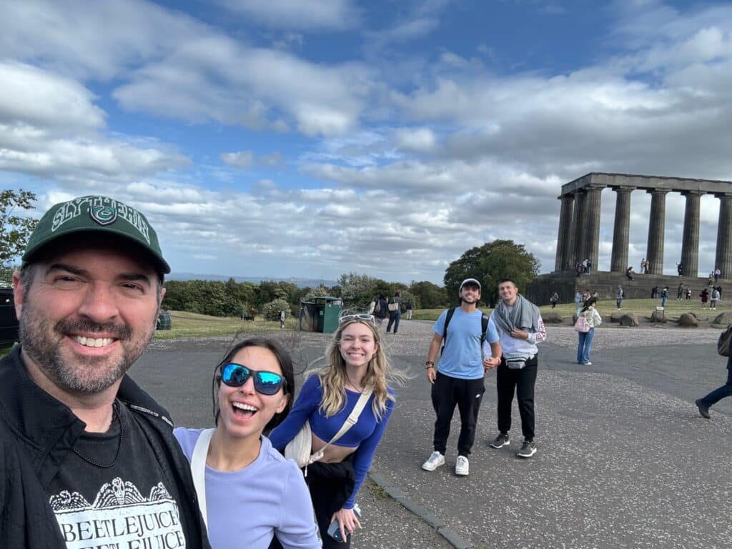 National Monument of Scotland Group Photo