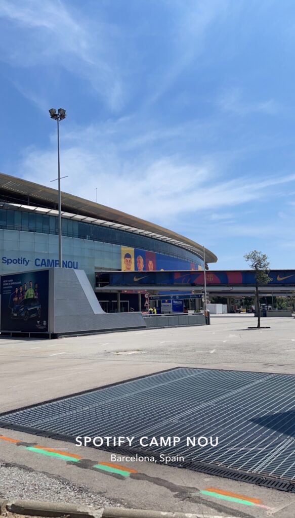 Camp Nou Stadium | Zutell Travels Spotify Camp Nou Stadium