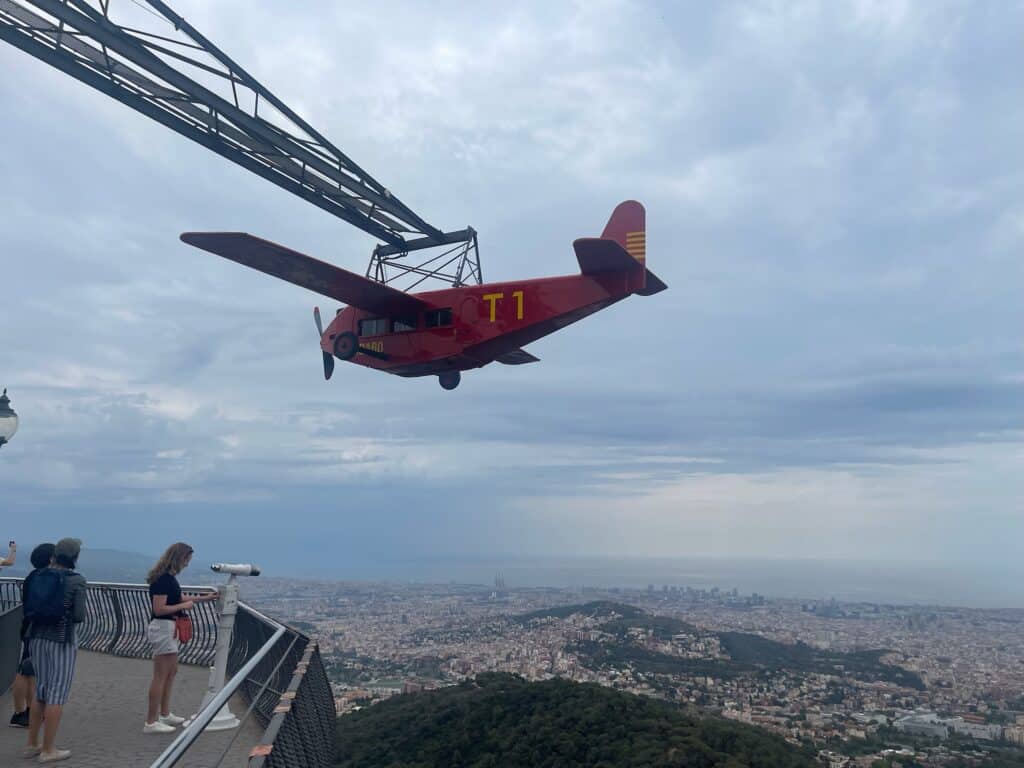 Ride at Mount Tibidabo | Zutell Travels