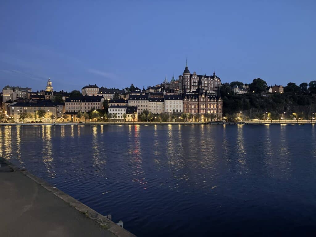 Gamla Stan at night