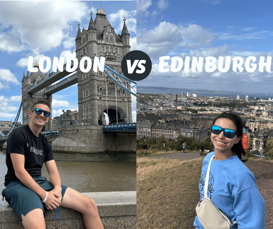 London vs Edinburgh