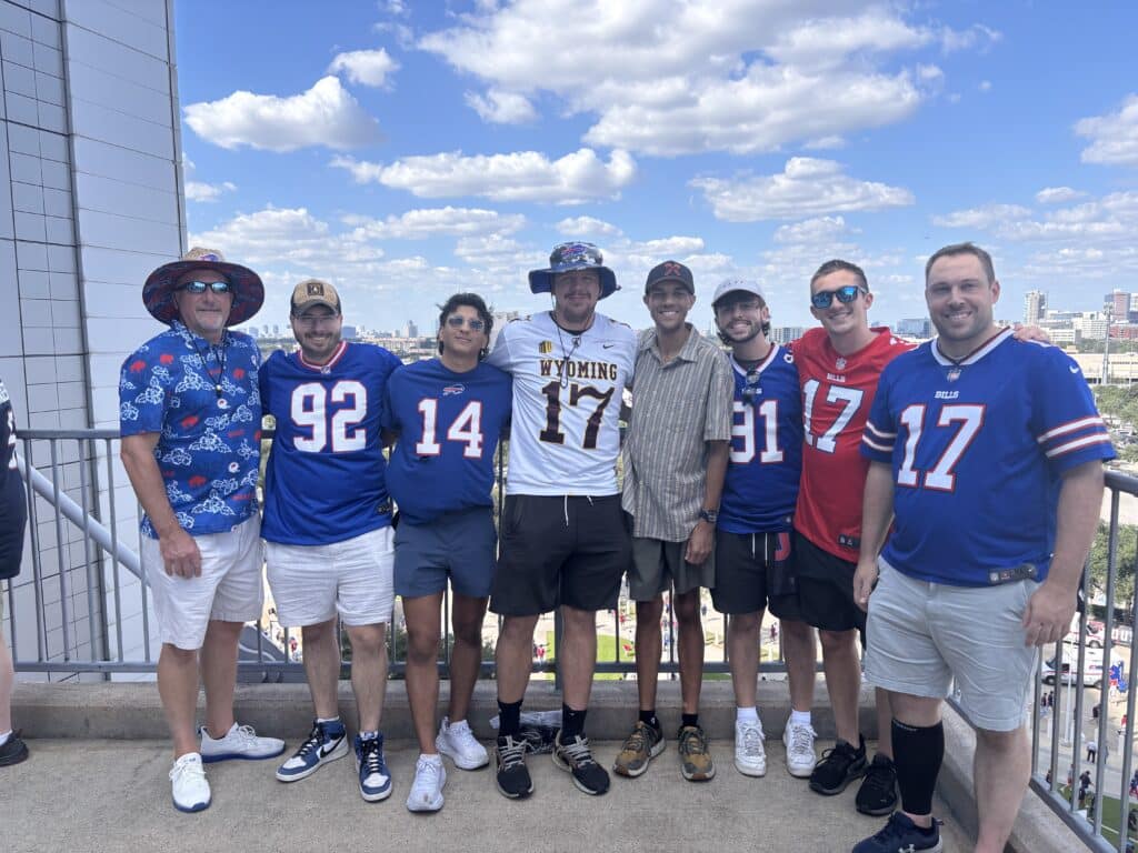 Bills vs. Texans Group Pic