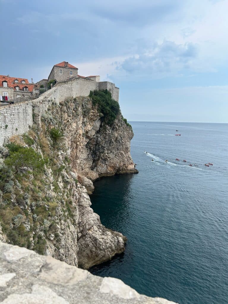 View from Dubrovnik City Walls